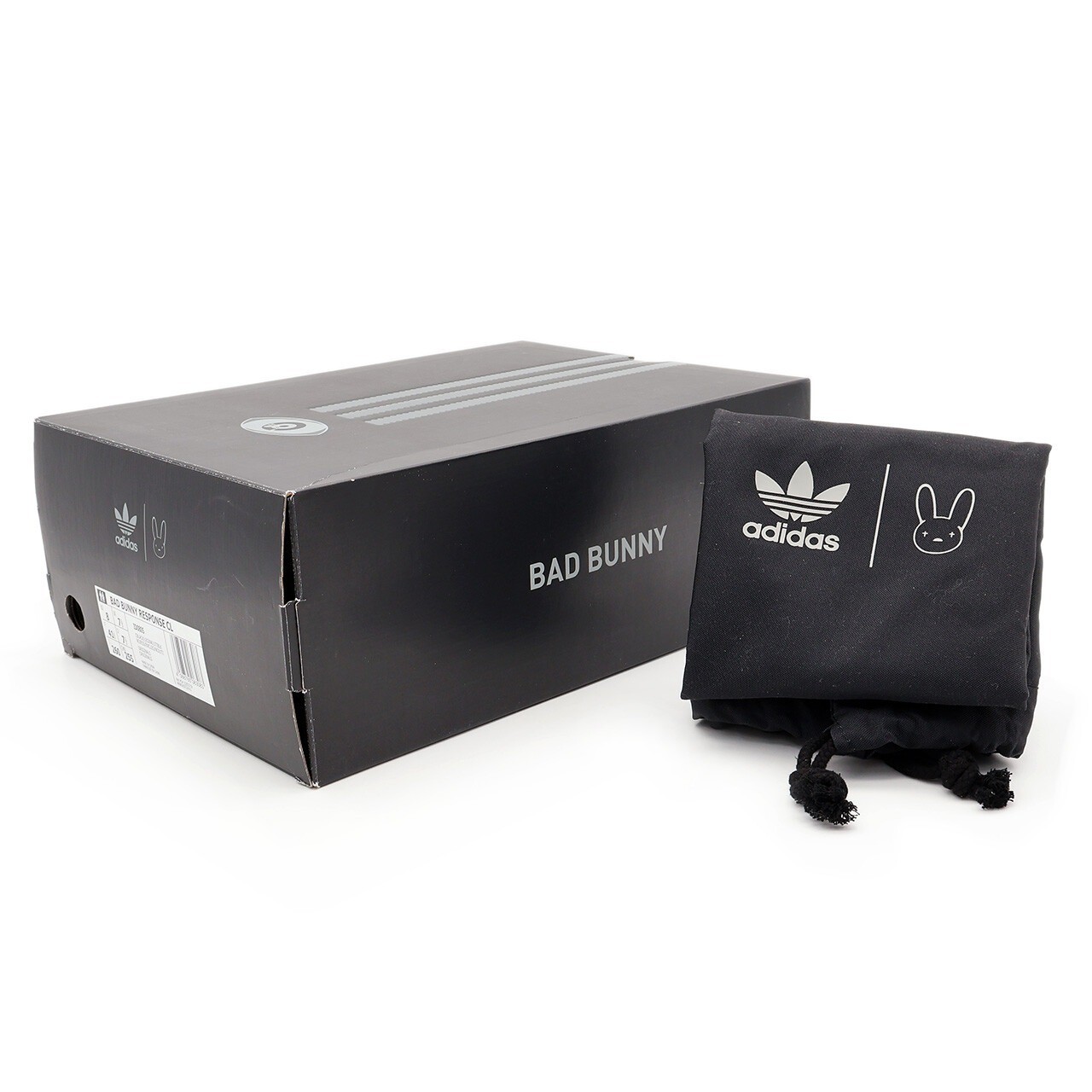 adidas Bad Bunny x Response CL ‘Triple Black’ ID0805
