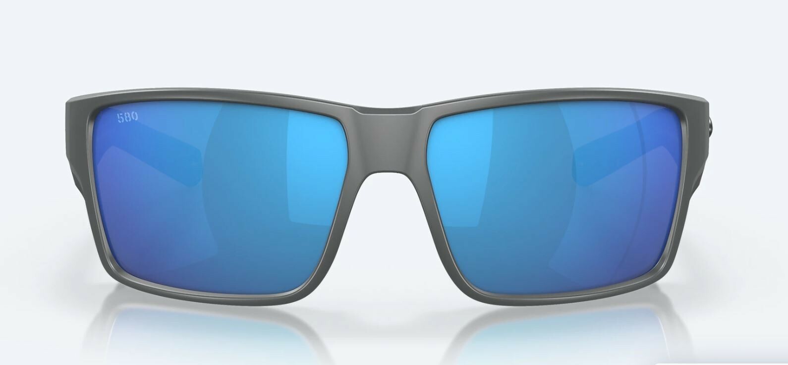 Costa Del Mar Reefton Pro Matte Gray / Blue Mirror Polarized Glass 580G – NEW