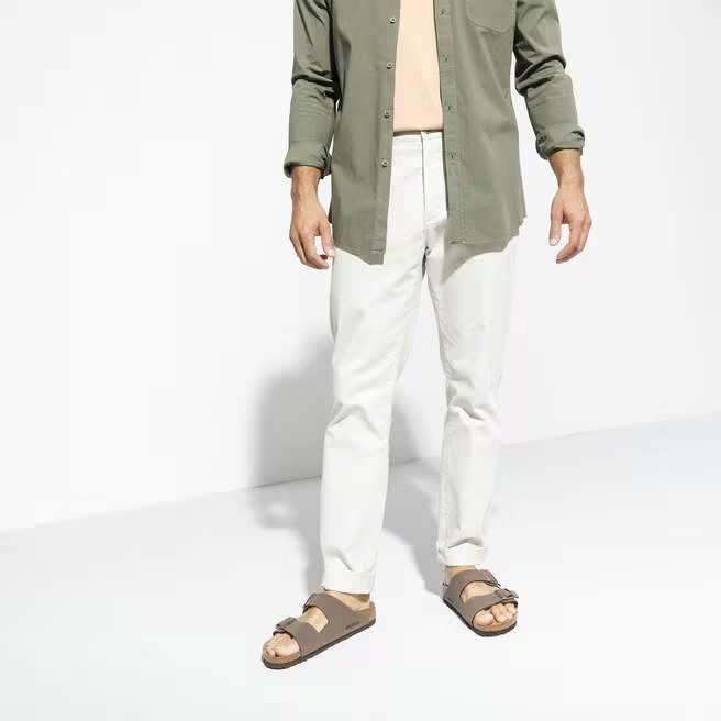 Birkenstock Arizona Birkibuc-Birko-Flor Casual Sandals Men/women’s-Mocha