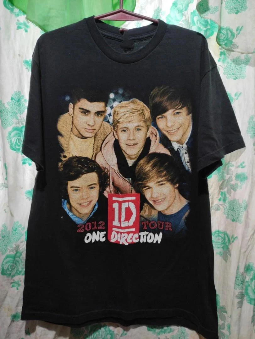 One direction 2012 tour T-shirt Cotton For men Women All Size S-5XL UM500