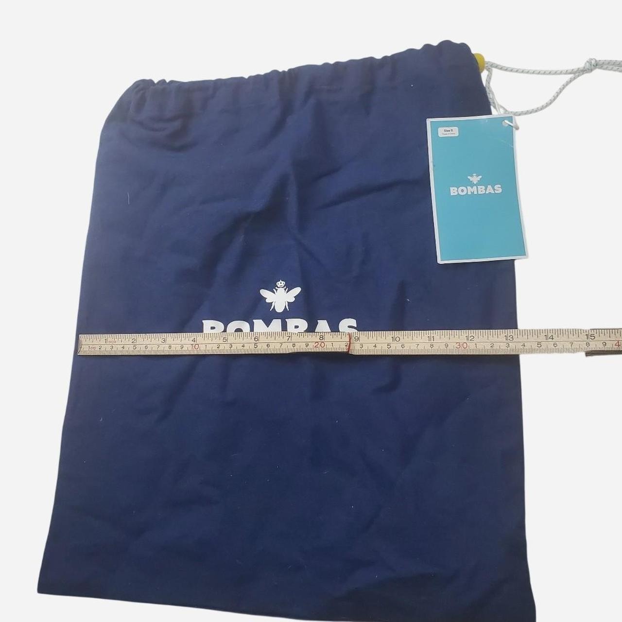 Bombas Dust Bag Only One Size Navy Blue Drawstring With Tag Travel Summer