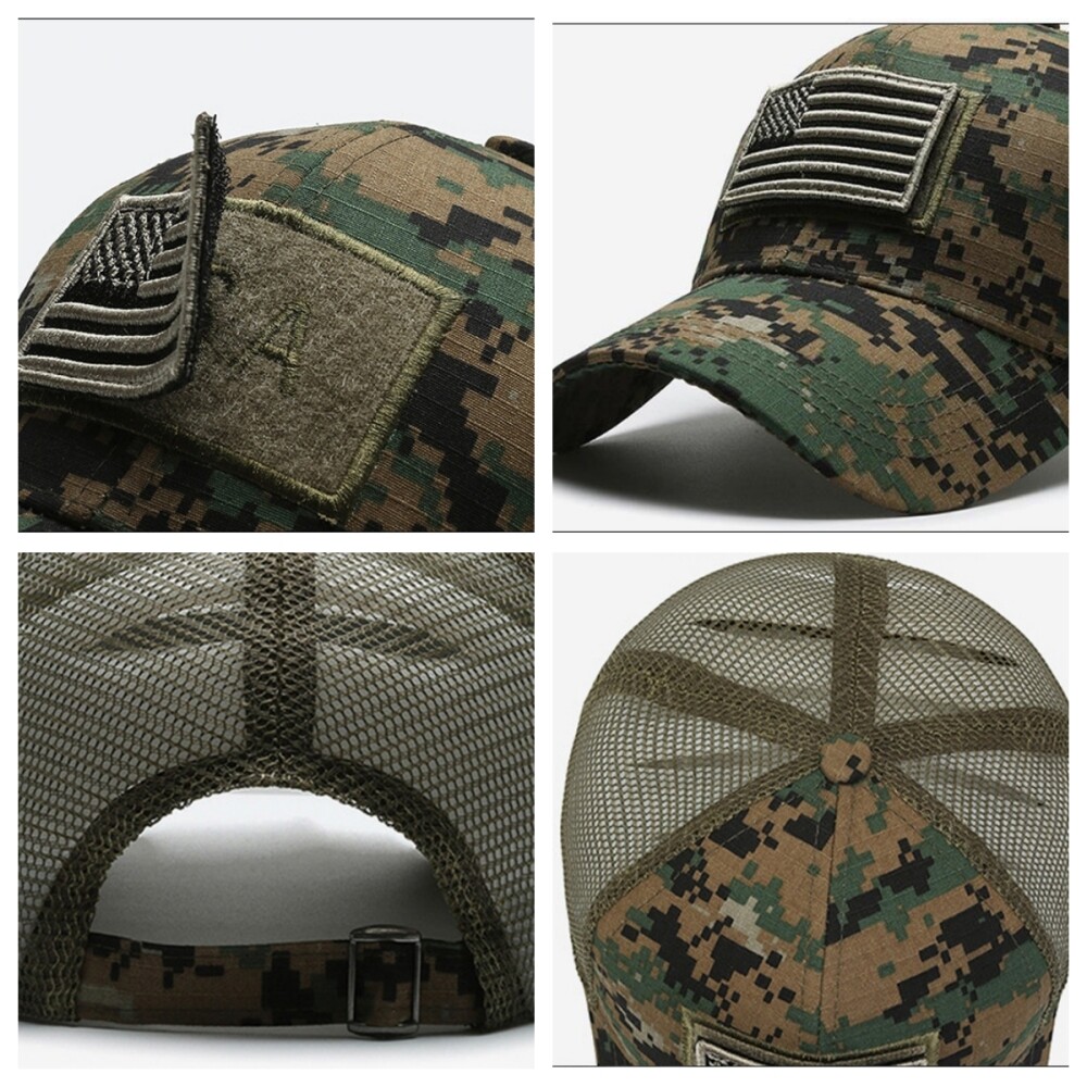 Solid Plain Baseball Cap Trucker Camo Blank Hats Ball Men Women Adjustable Hat