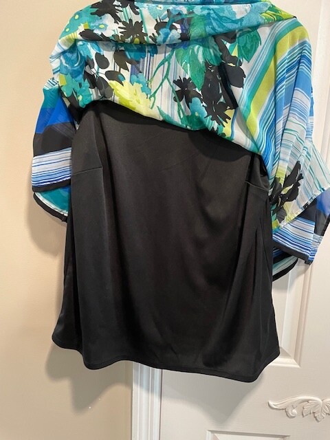 EST. 1946 pocho style blouse, 1 4/16W