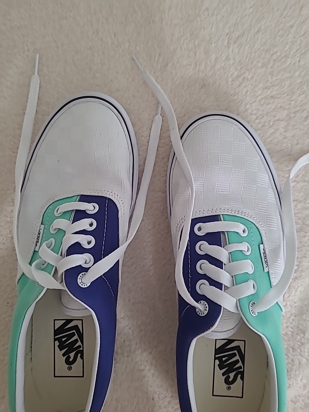Vans Multicolor Lace Up Sneaker US men 8/ Women9.5 New