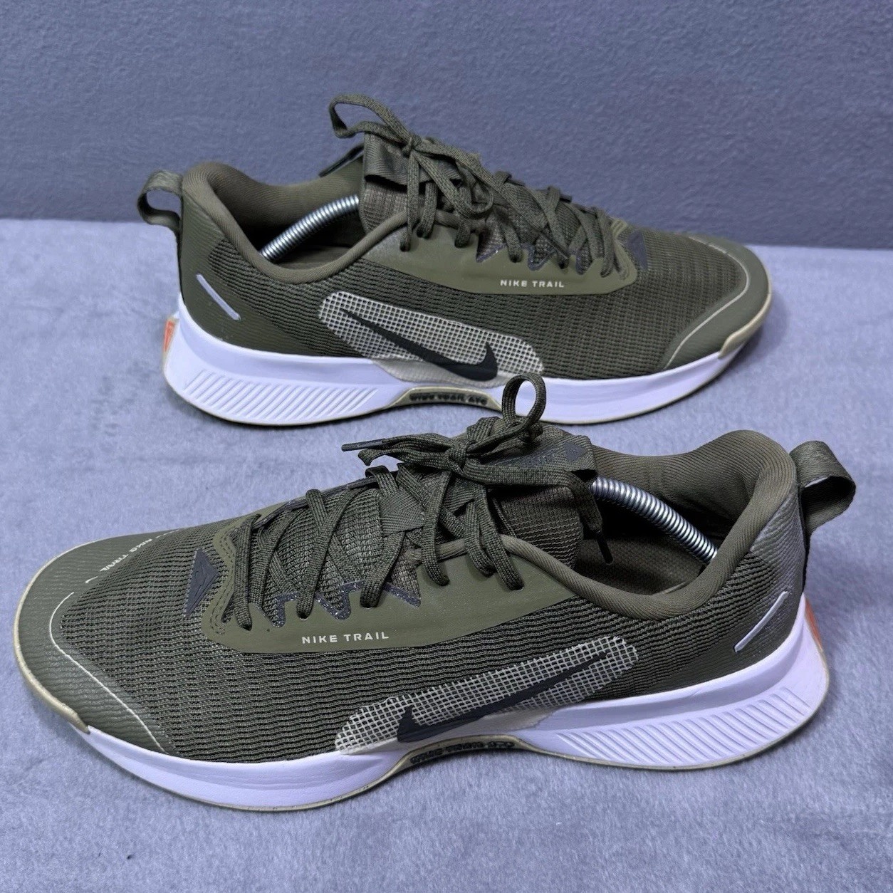 Nike Juniper Trail 3 Running Shoes Mens 12 FQ0904-202 Olive Trail ATC Hiking