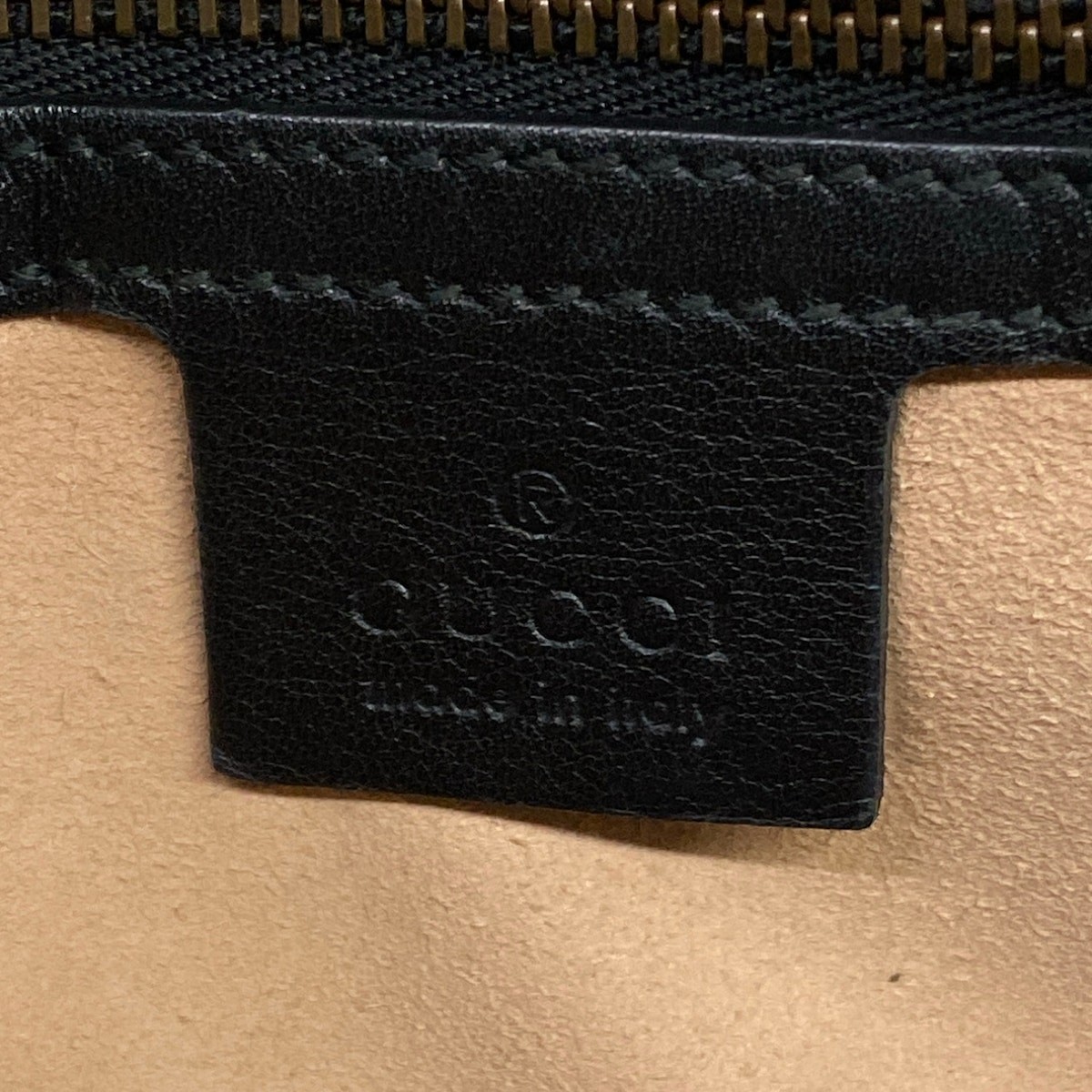 GUCCI GG Marmont Quilting Small Shoulder Bag 443497 Black Leather Shoulder Bag