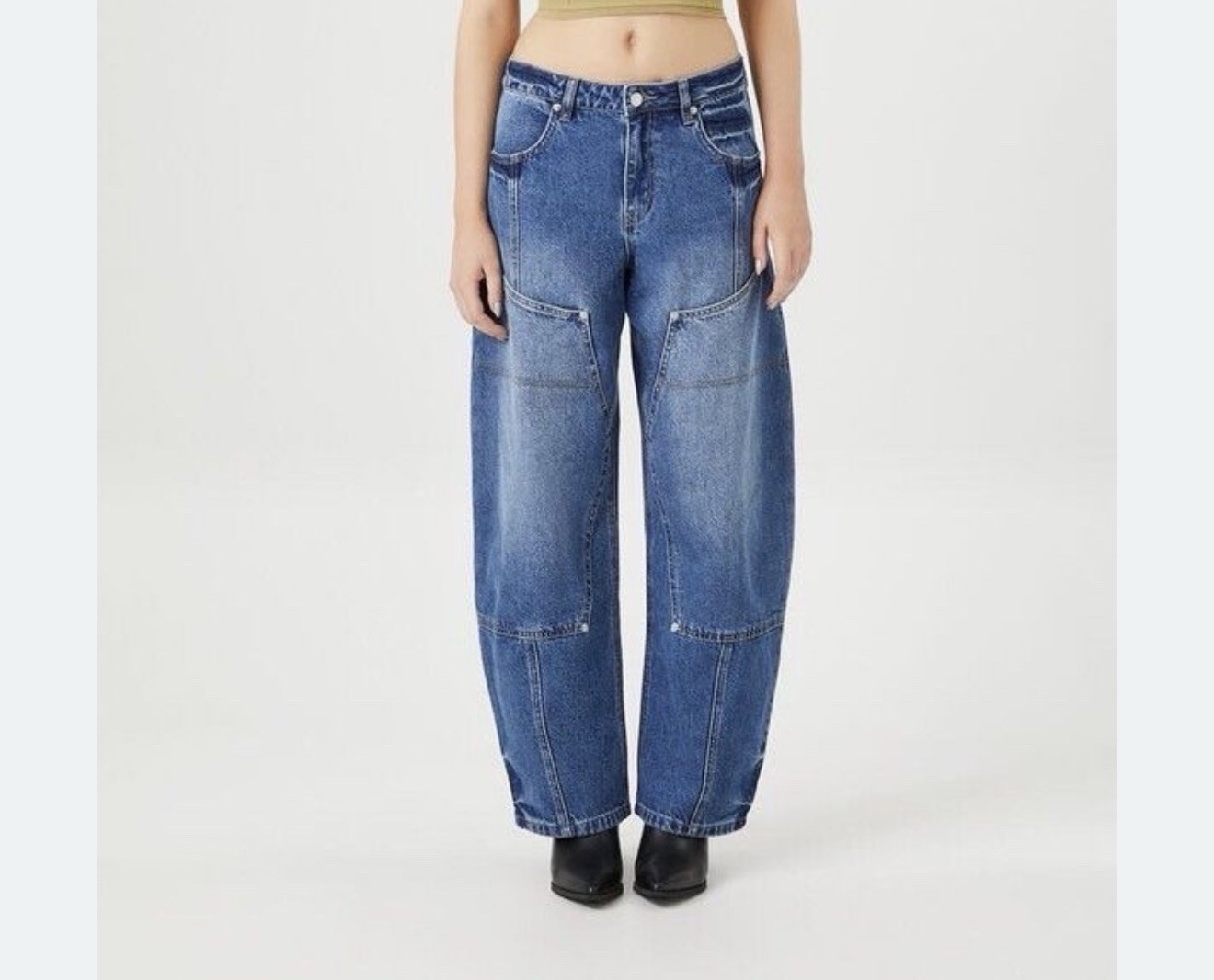 Forever 21 Baggy Cargo style Women’s Sizes 28 Jean Denim