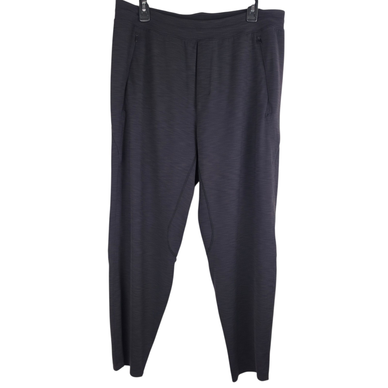 Lululemon Mens XL Balancer Pant 27″ Inseam Heather Black LM5ACYS Athieisure