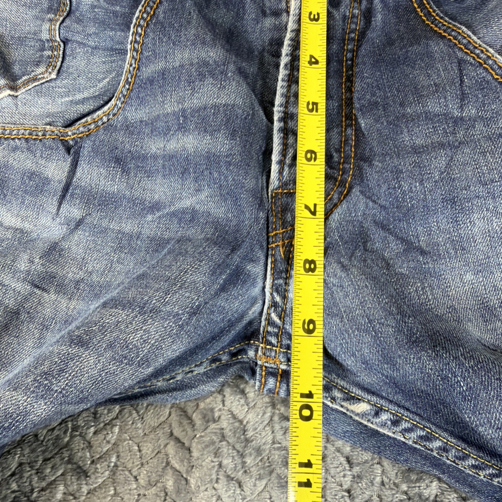 Levis 514 Jeans Mens 31×30- Blue Medium Wash Straight Denim Stretch