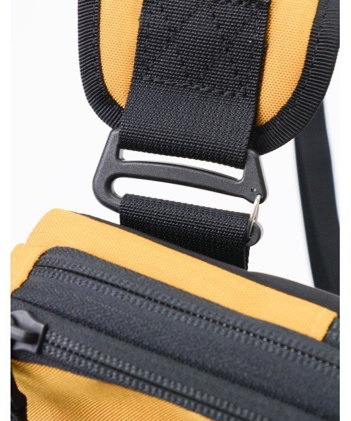 Master-Piece Masterpiece MSPC squared Shoulder Bag Yellow 224103 Made in Japan