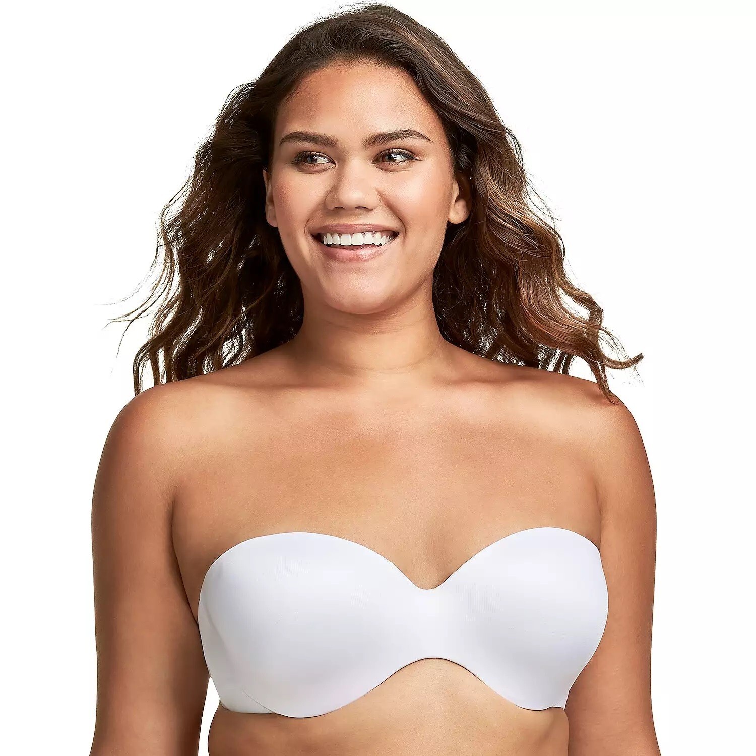 Maidenform Strapless Bra Live Luxe Extra Coverage Multiway DM9472 Black 42D NWT