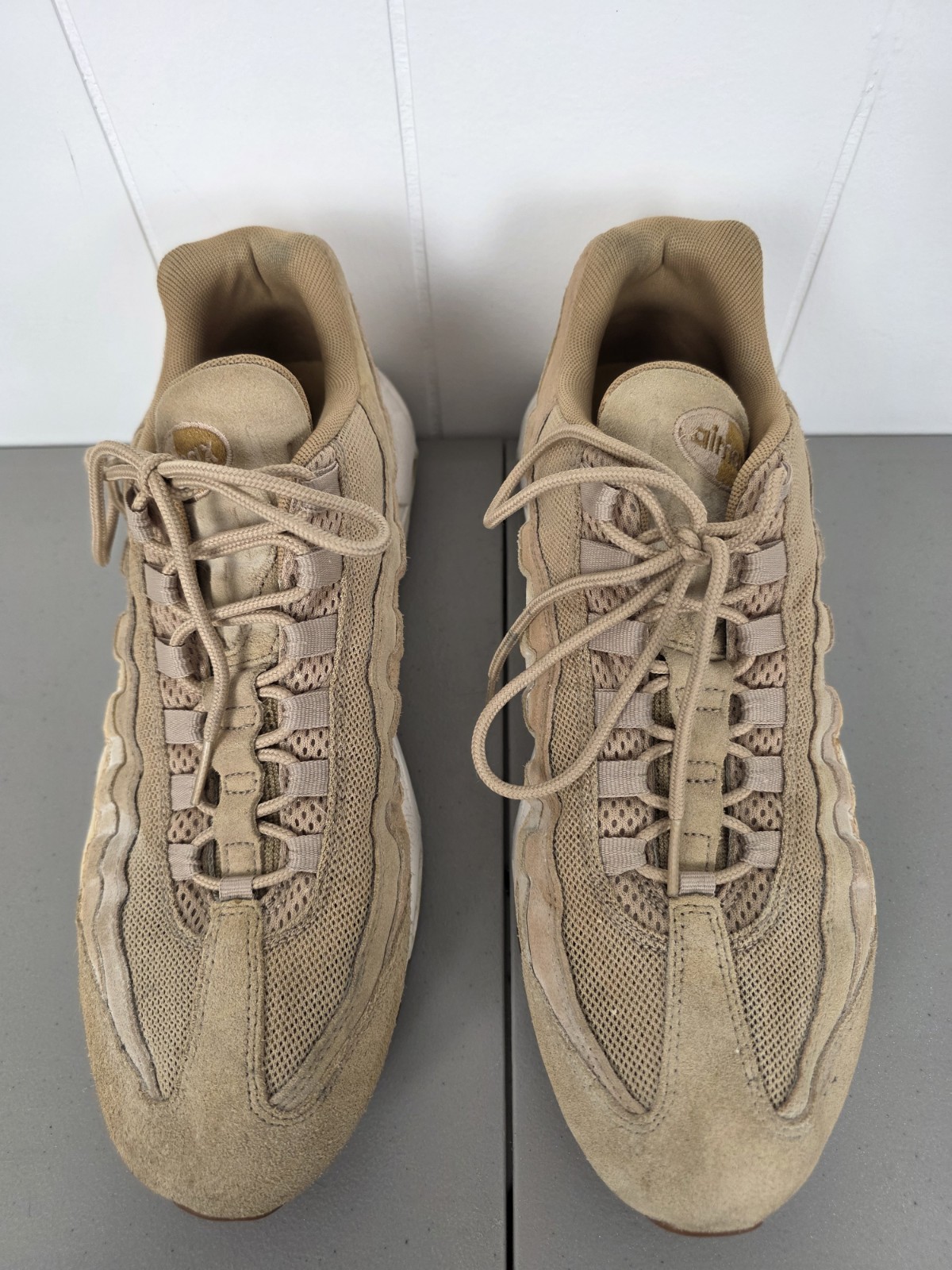 Nike Air Max 95 Premium SE Vachetta Tan Suede Men’s Size 12 924478-201