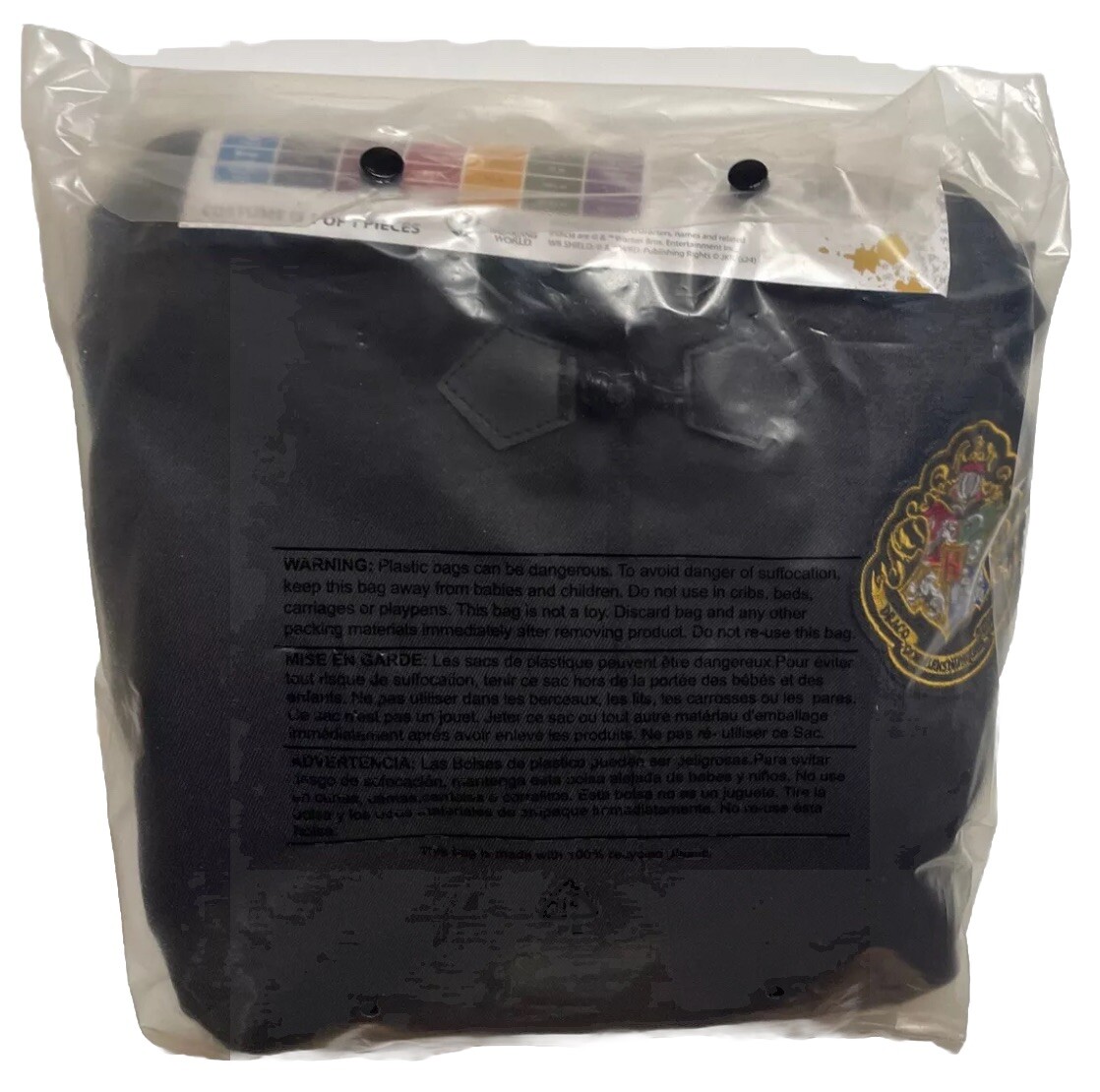 🧙Harry Potter House Robe •Hogwarts Robe By Disguise One Size Kids’ Fit XS – 2XL