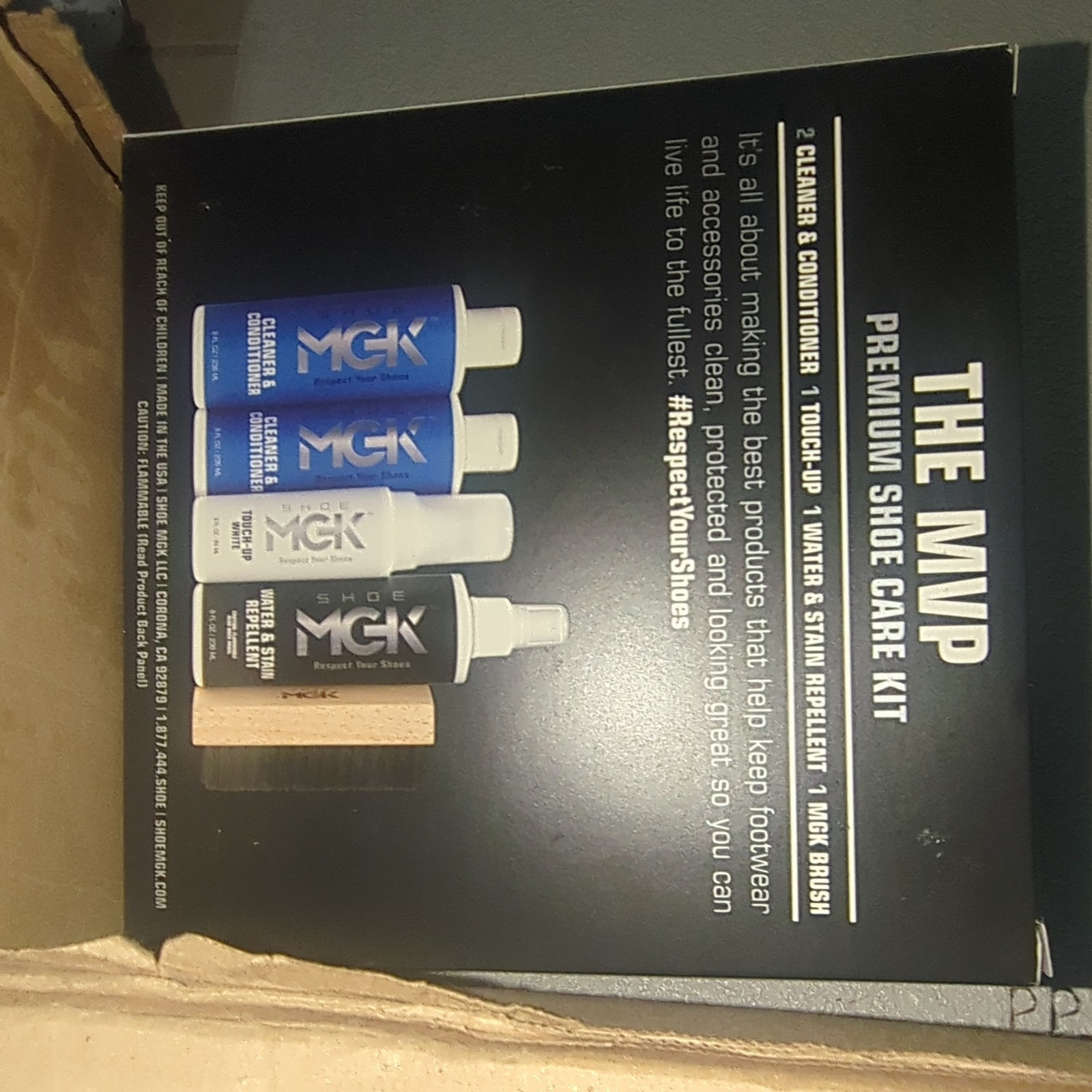 MGK Shoe The MVP Premium Shoe Care Kit – MPN THE MVP