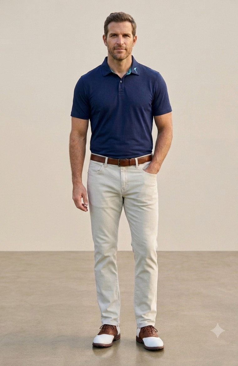 Tommy Bahama Boracay Men Pants 35×32 Khaki Cotton Stretch Chinos Golf (T115497)