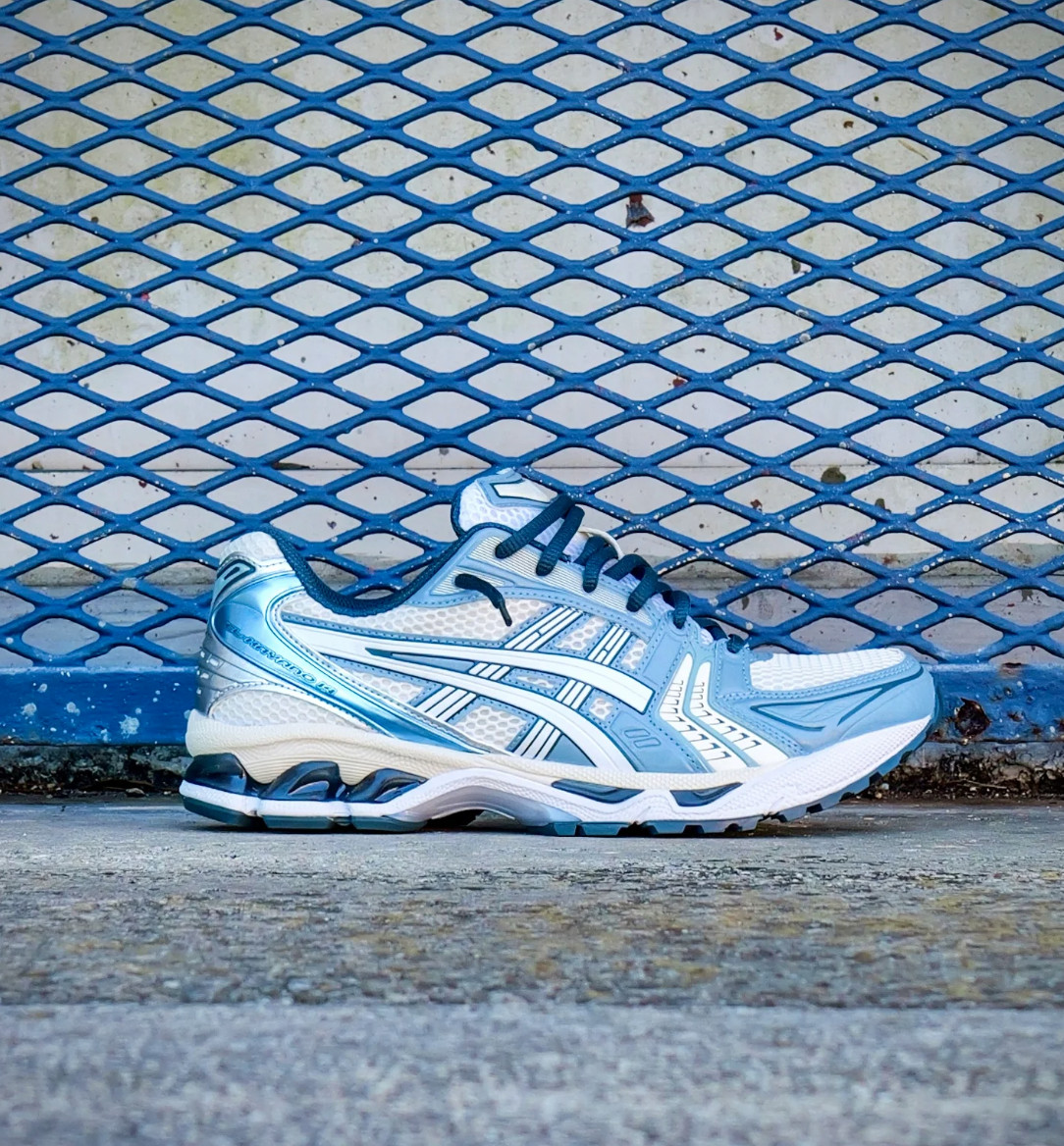 Asics Gel Kayano 14 – Cream Raw Indigo
