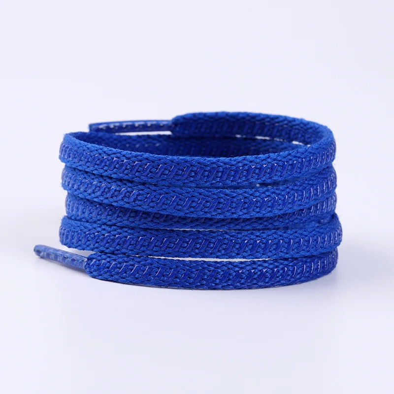 Double Sided Silicone Non-slip Flat Shoelaces Sneakers Tennis Football Shoe Lace