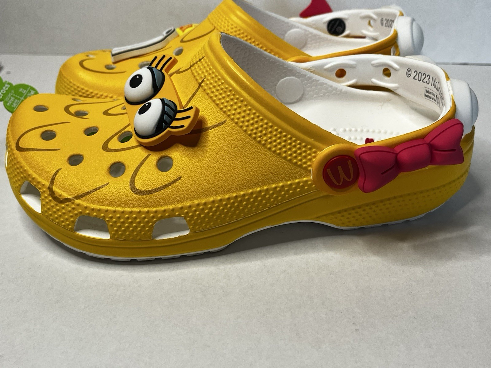 Crocs x McDonald’s W6 M4 Yellow Classic Birdie Big Bird Clog 2023 Edition