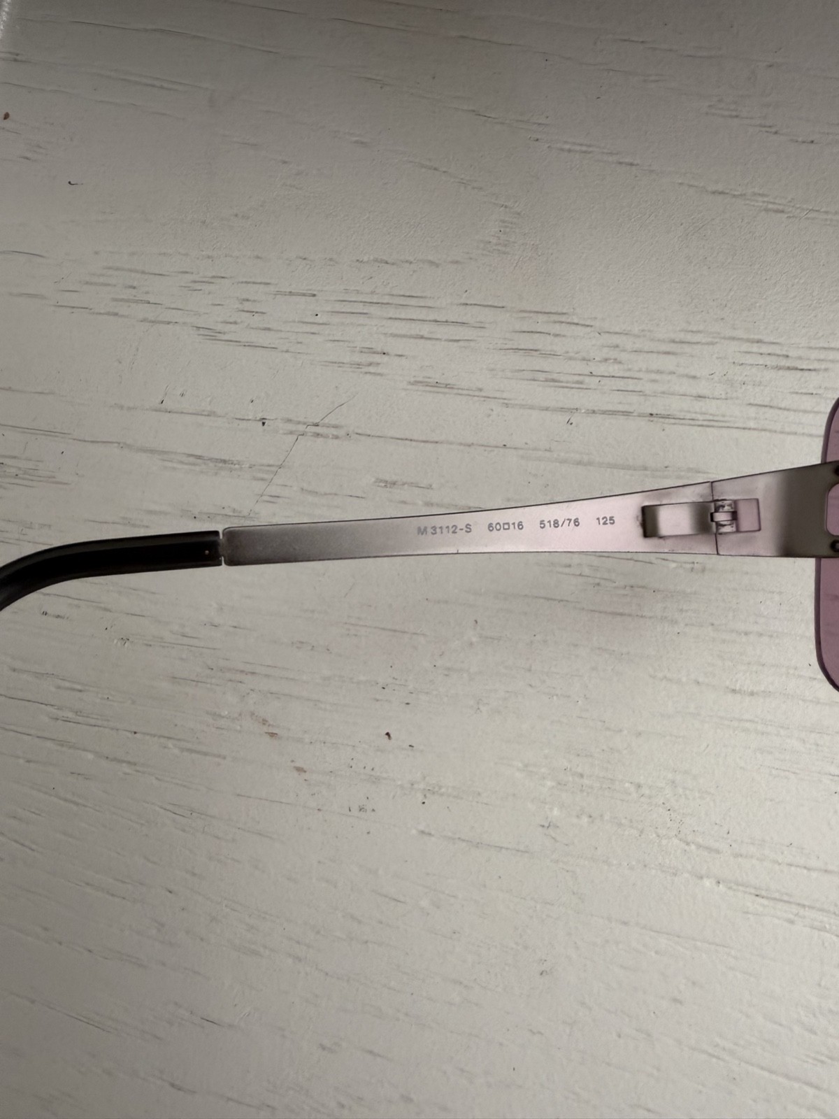 Vintage MOSCHINO Sunglasses M3112-S 60-16 516/76 125 ITALY