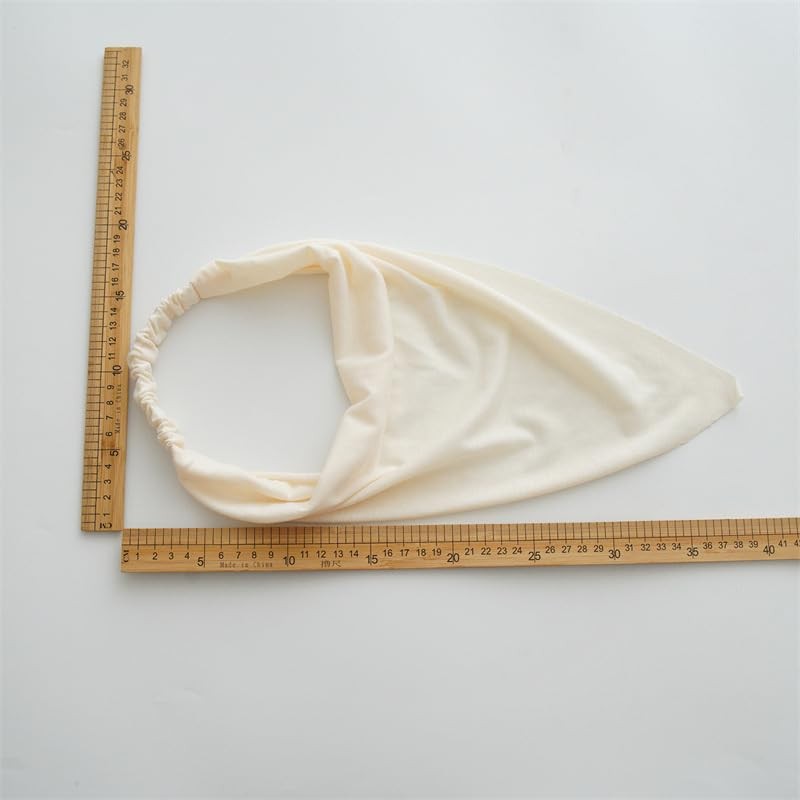 DINPREY Long Hair Scarf Large, Black,grey,khaki,beige,brown,deep Grey
