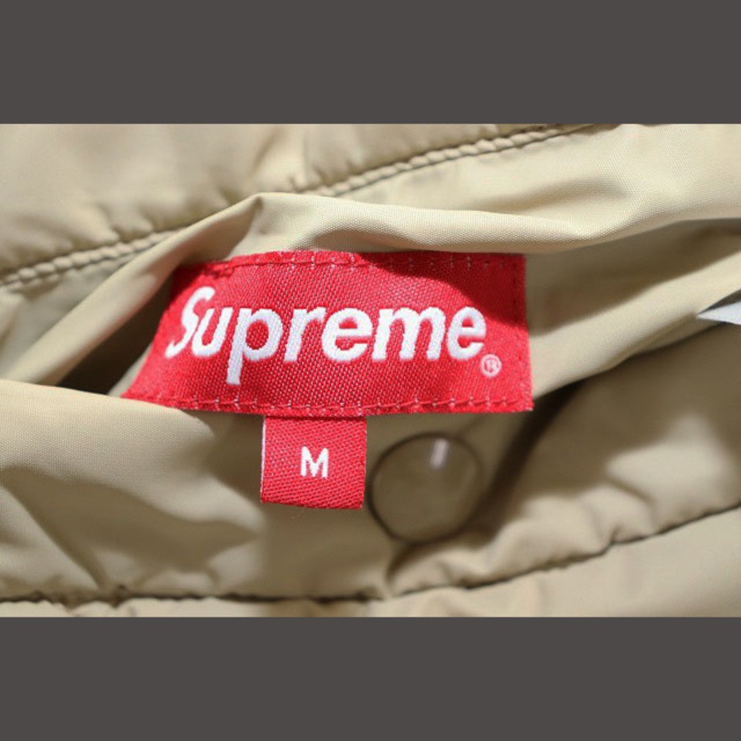 Supreme 19aw Reversible Puppy Work Jacket M Tribal Pattern Beige 【Brand Used b4d