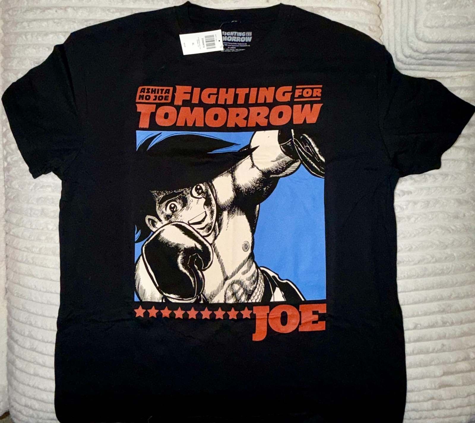 Fighting for Tomorrow Ashita No Joe Graphic Tee XL