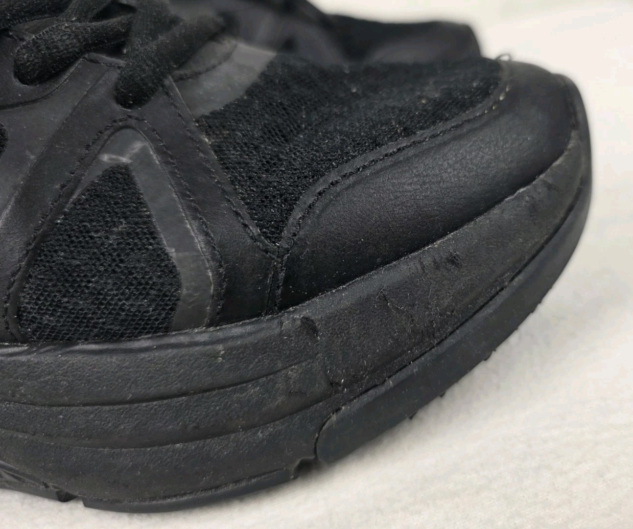 Shoes for Crews Slip & Oil Resistant Women’s Size 7.5 M Black Energy Lace Up