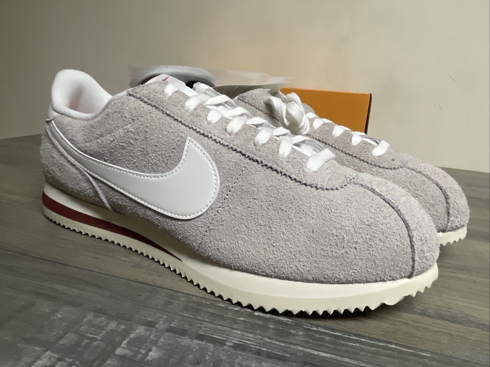 Nike Cortez SE College Grey Sail Sneakers Shoes HF3142 001 Men’s Size 11.5 NEW