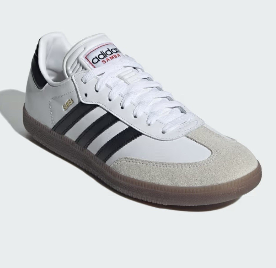 Size 10 Men’s adidas Samba Indoor White Black Gum Women’s Size 11 Unisex IH6001