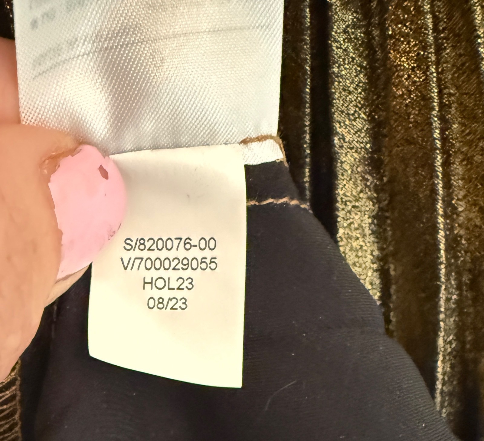 NWT Banana Republic | Size 0 | Halter Dress Gold and Brown Metallic