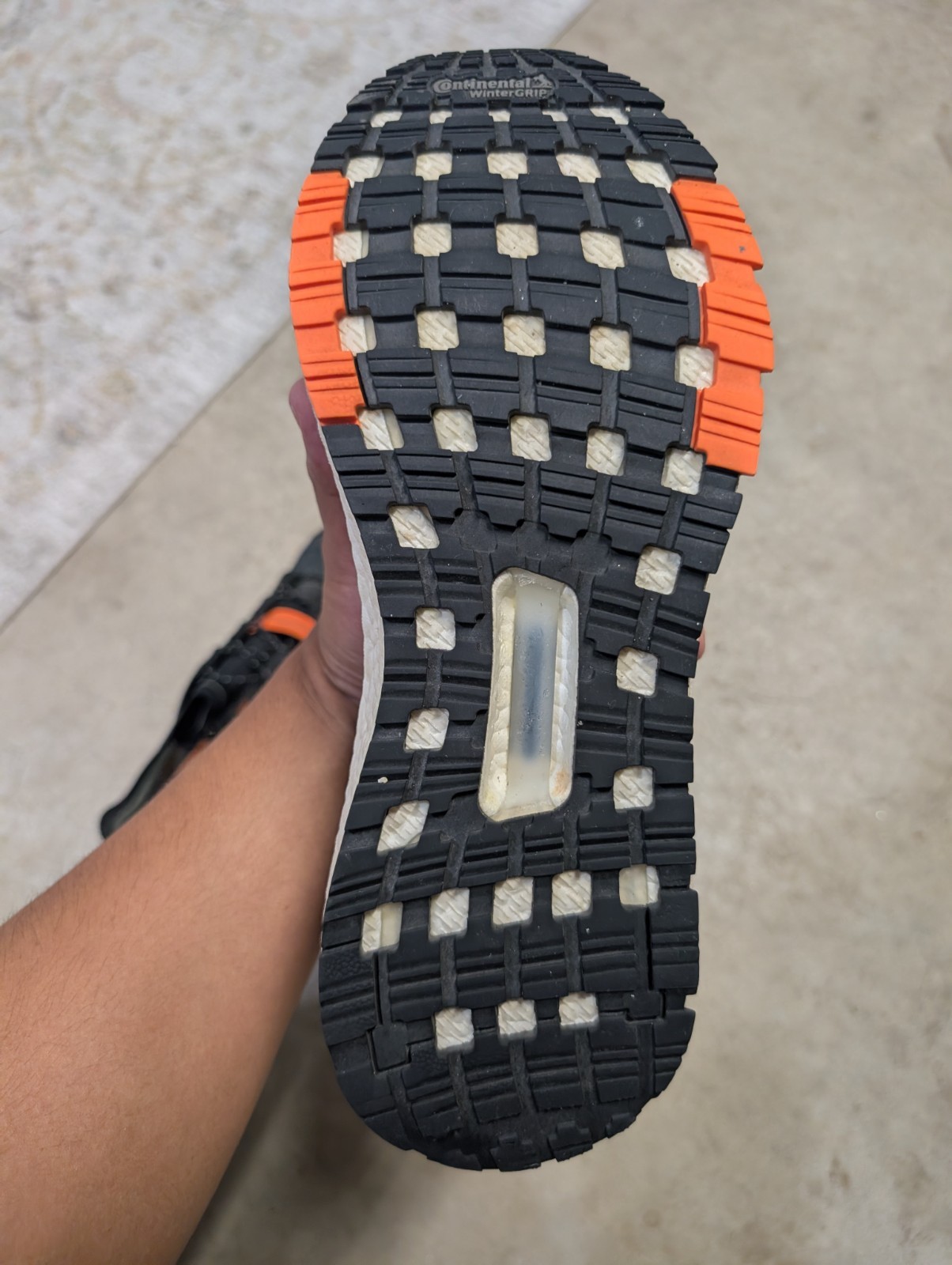 Size 9 – Adidas UltraBoost Cold.RDY Black Signal Orange