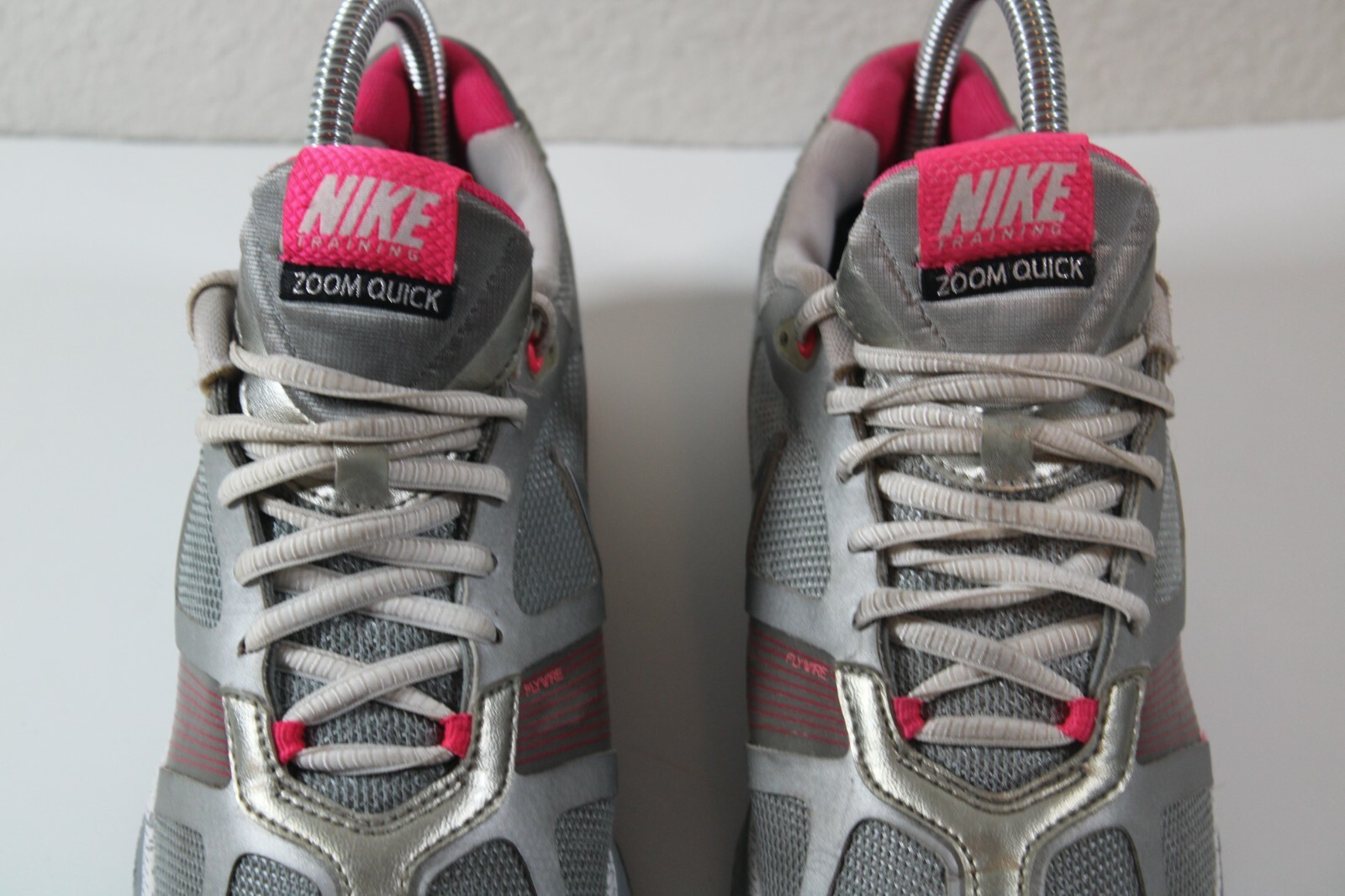NIKE zoom quick Women’s grey mesh and synthetic trainers/Sneakers/Shoes Sz 6