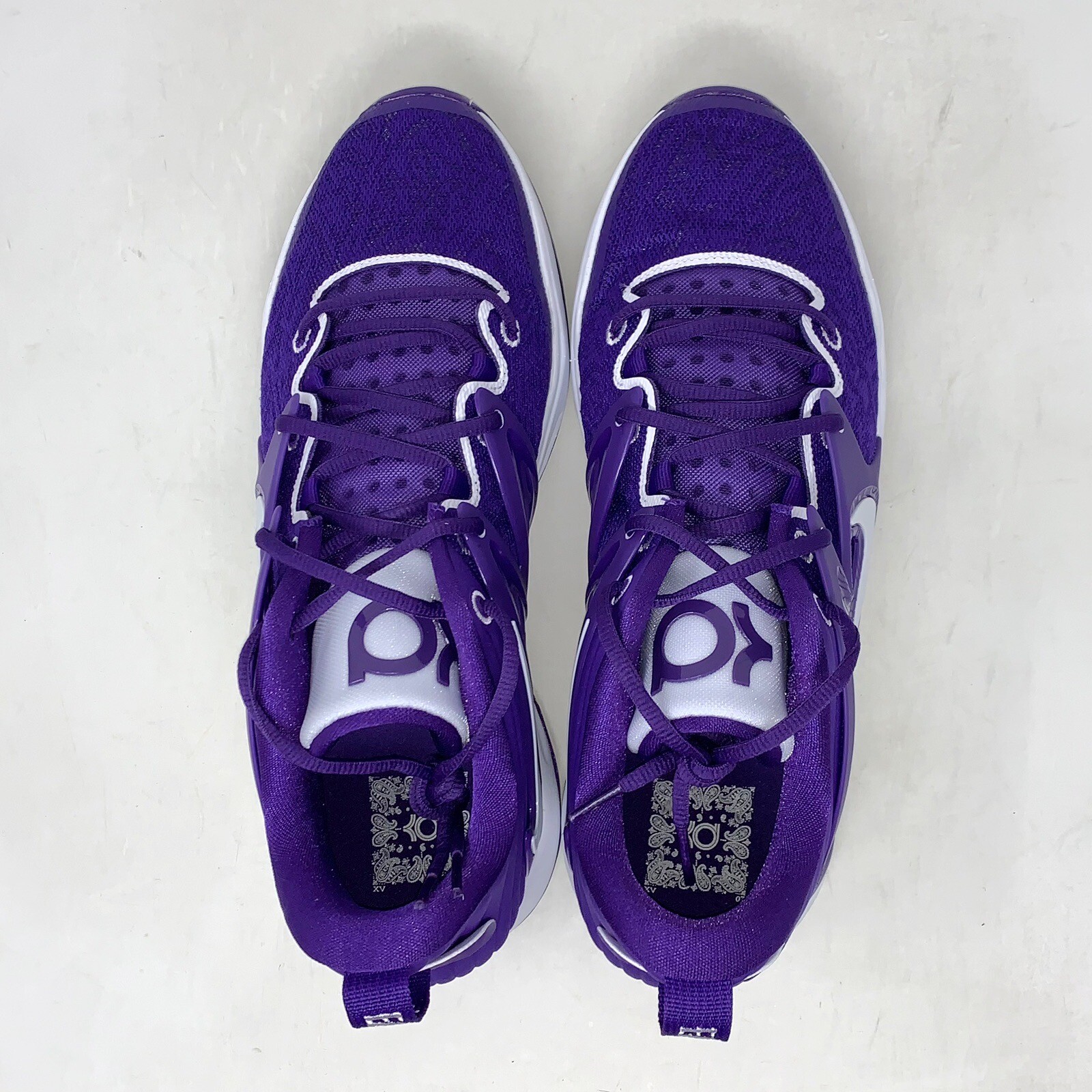 Nike KD15 Court Purple Sneakers, Size 9.5 BNIB DX6648-500