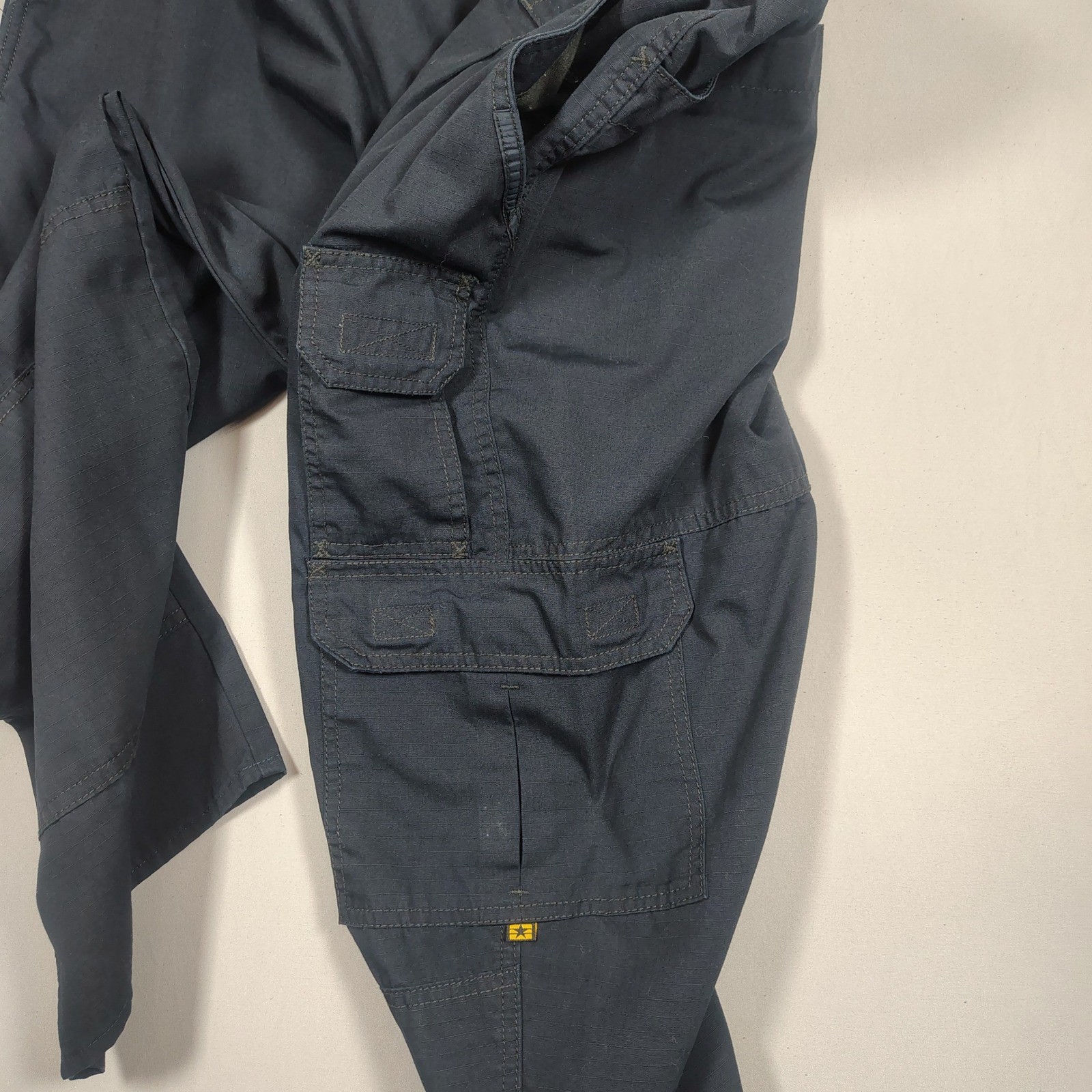 Propper Tactical Cargo Pants Mens 46 Dark Navy Blue Ripstop Poly Cotton Blend