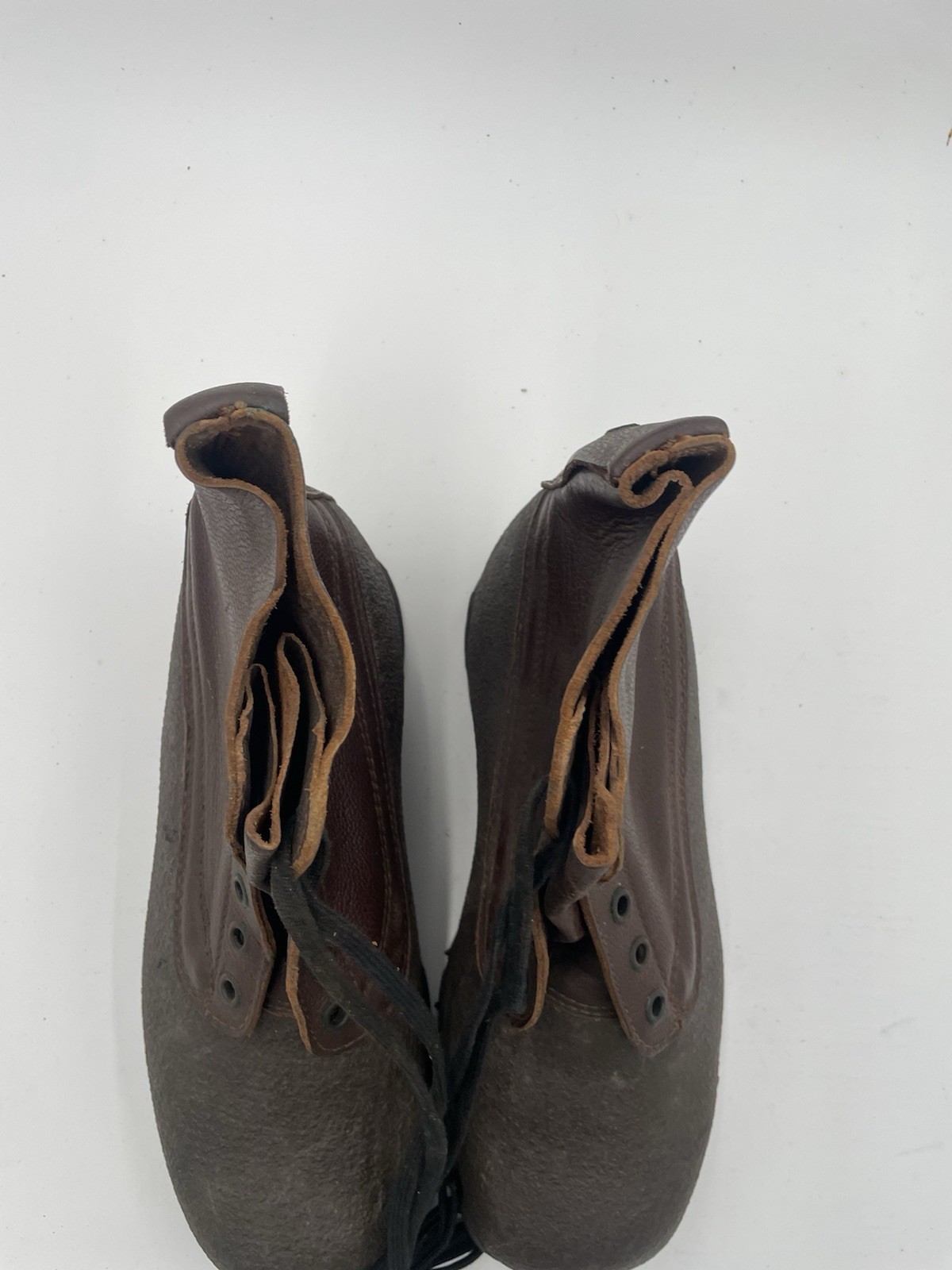 Vintage Tretorn 1966 Military Swedish Army Combat Boots Rubber Size US 9-9.5