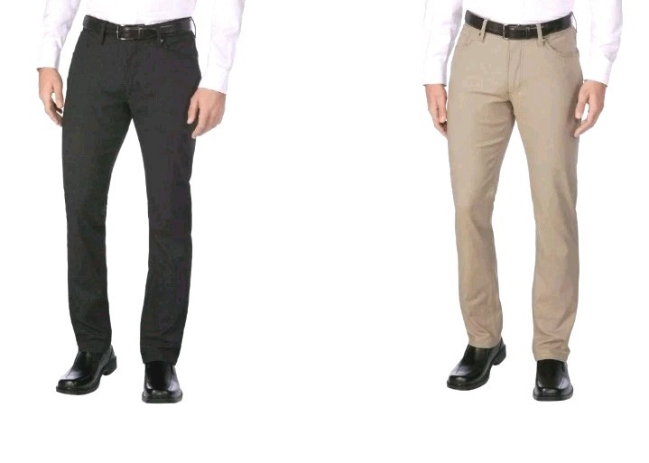 URBAN STAR MENS STRETCH RELAX FIT STRAIGHT LEG PANT