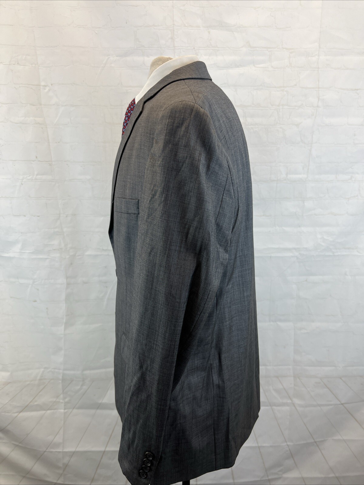 Lauren Ralph Lauren Men’s Gray 100% Wool Blazer 46R $595 Two Button