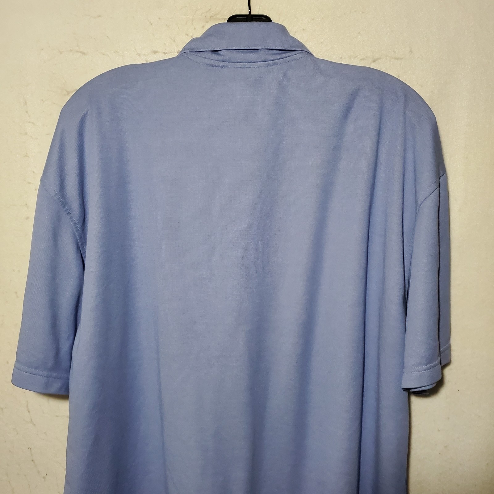 Burma Bibas Polo Shirt Men’s Large Blue Short Sleeve