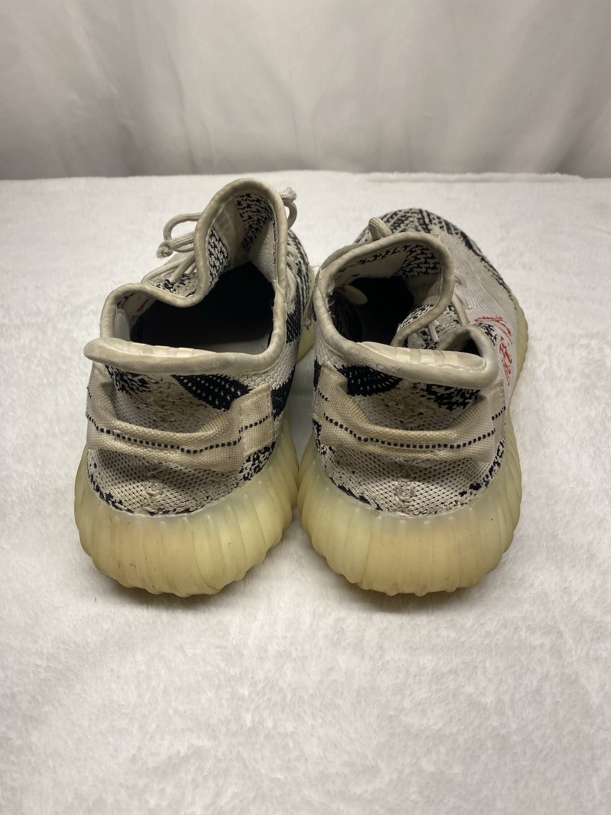 Adidas Yeezy Boost 350 V2 Low Zebra Well Used No Box Mens Size 10 UK 9.5