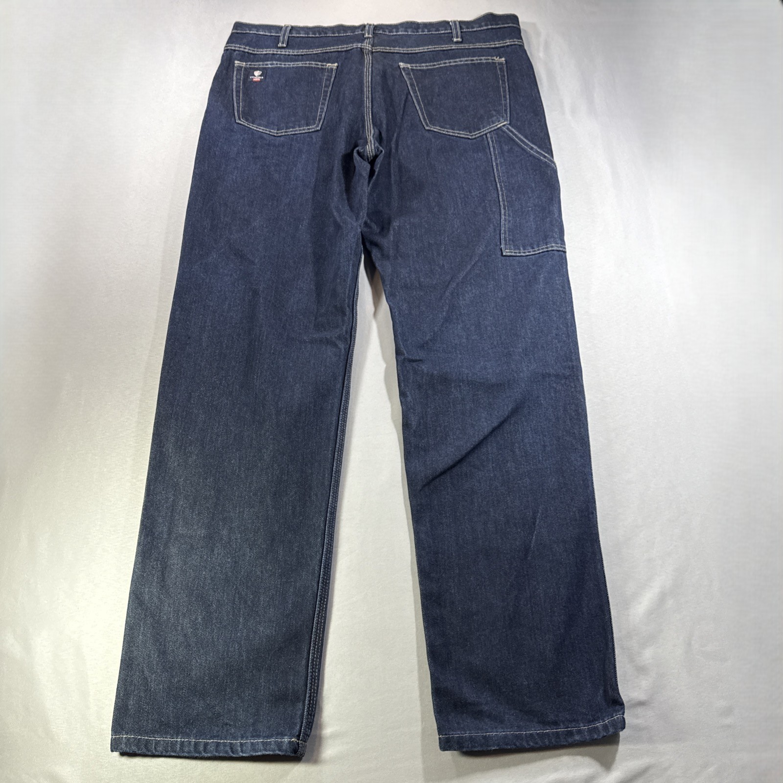 Tyndale FR Jeans Mens 38×34 Dark Wash Flame Resistant Workwear Denim F290T
