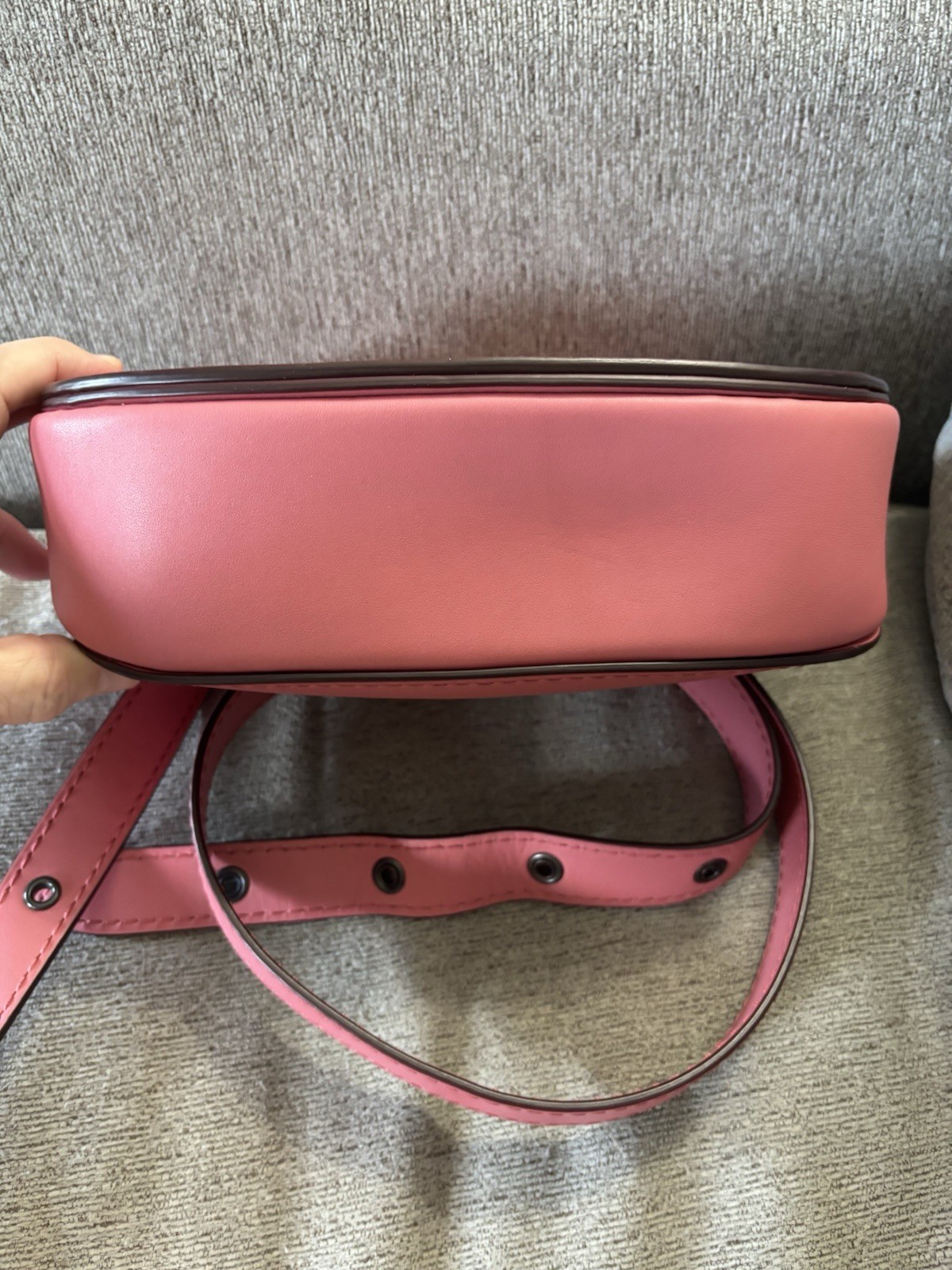 Coach 1941 Saddle Bag 23 Glovetanned Leather Purse 20115 58967 Peony Pink