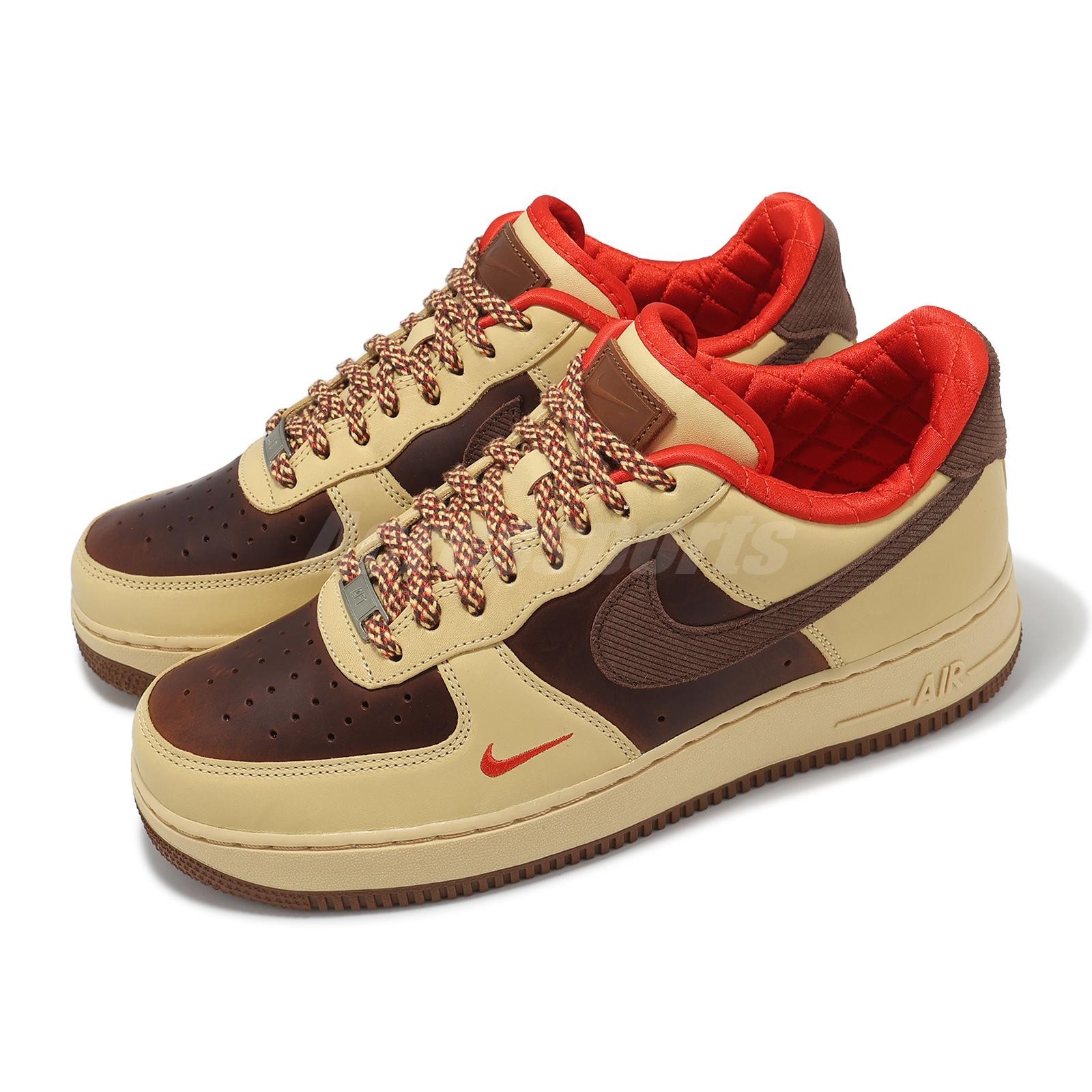 Nike Air Force 1 07 AF1 Light British Tan Cacao Wow Men Casual Shoes HQ3447-222