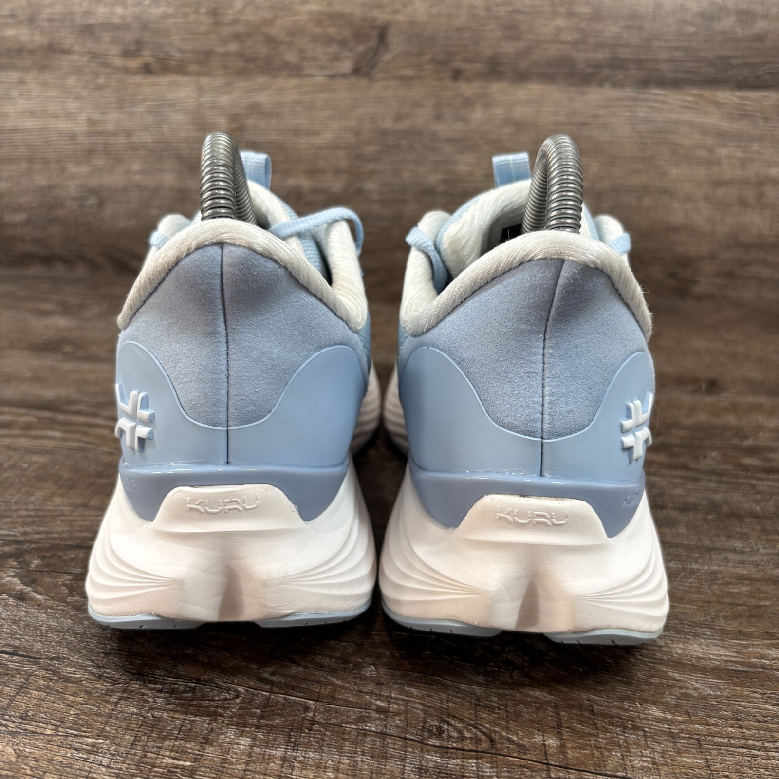 Kuru Atom 2 Shoes Women’s 7 M Mist Blue Bright White Walking Running Sneakers