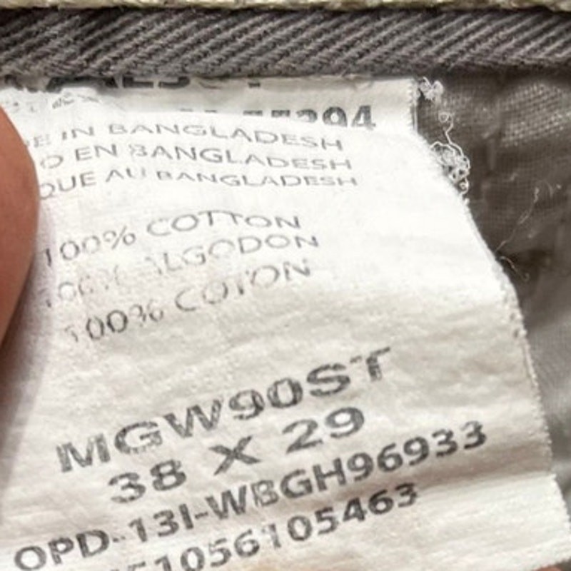 Men’s Genuine Wrangler Cargo Pants Size 38×29 100% Cotton GOOD – See Photos