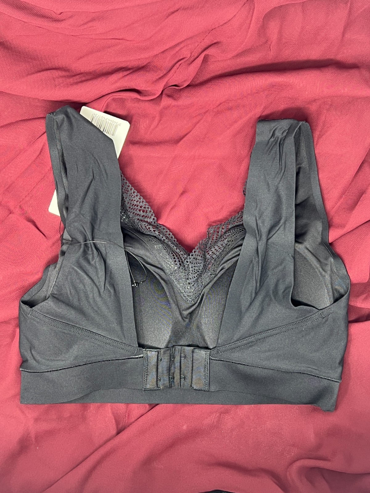 NWT Chantelle XS/S Black Padded Wire Free Bra C11G60
