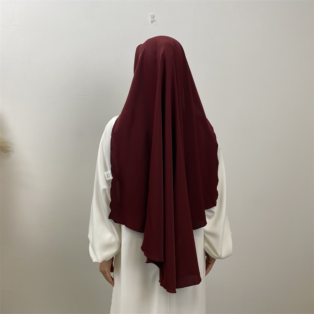 Prayer Burka Large Overhead Headscarf Women Muslim Instant Hijab Veil Full Cover