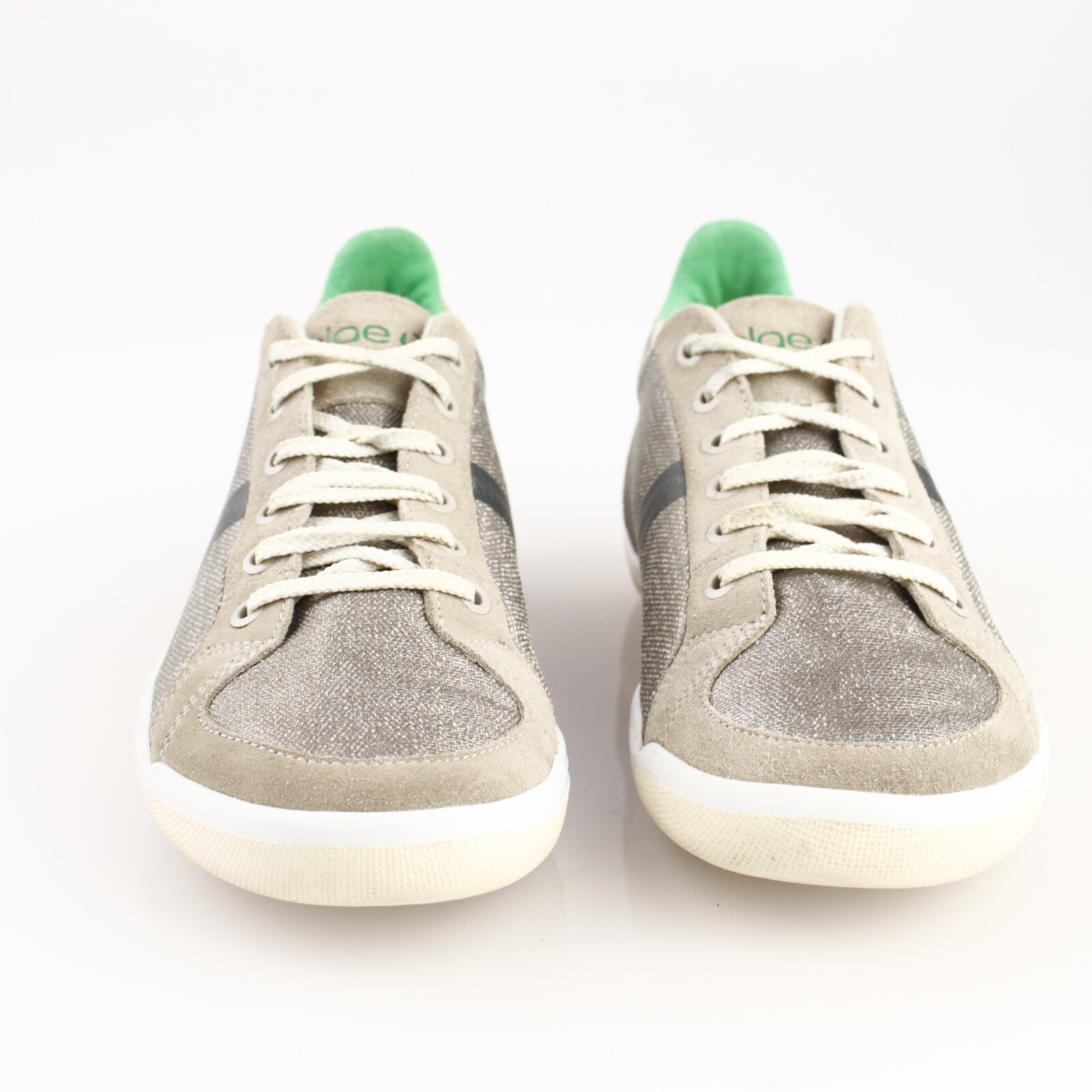 Plae Womens Prospect Sneaker Size 7.5 Stone Gray Lace Up Walking Everyday Shoe