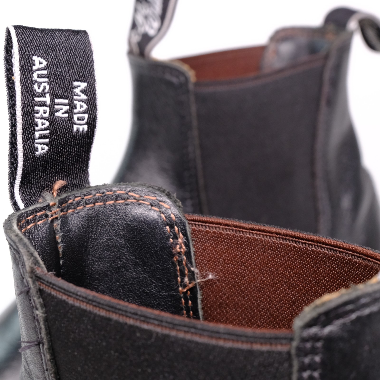 R.M. Williams Comfort Craftsman Black Leather Boots Women’s AU 5 G US 7.5 EU 38