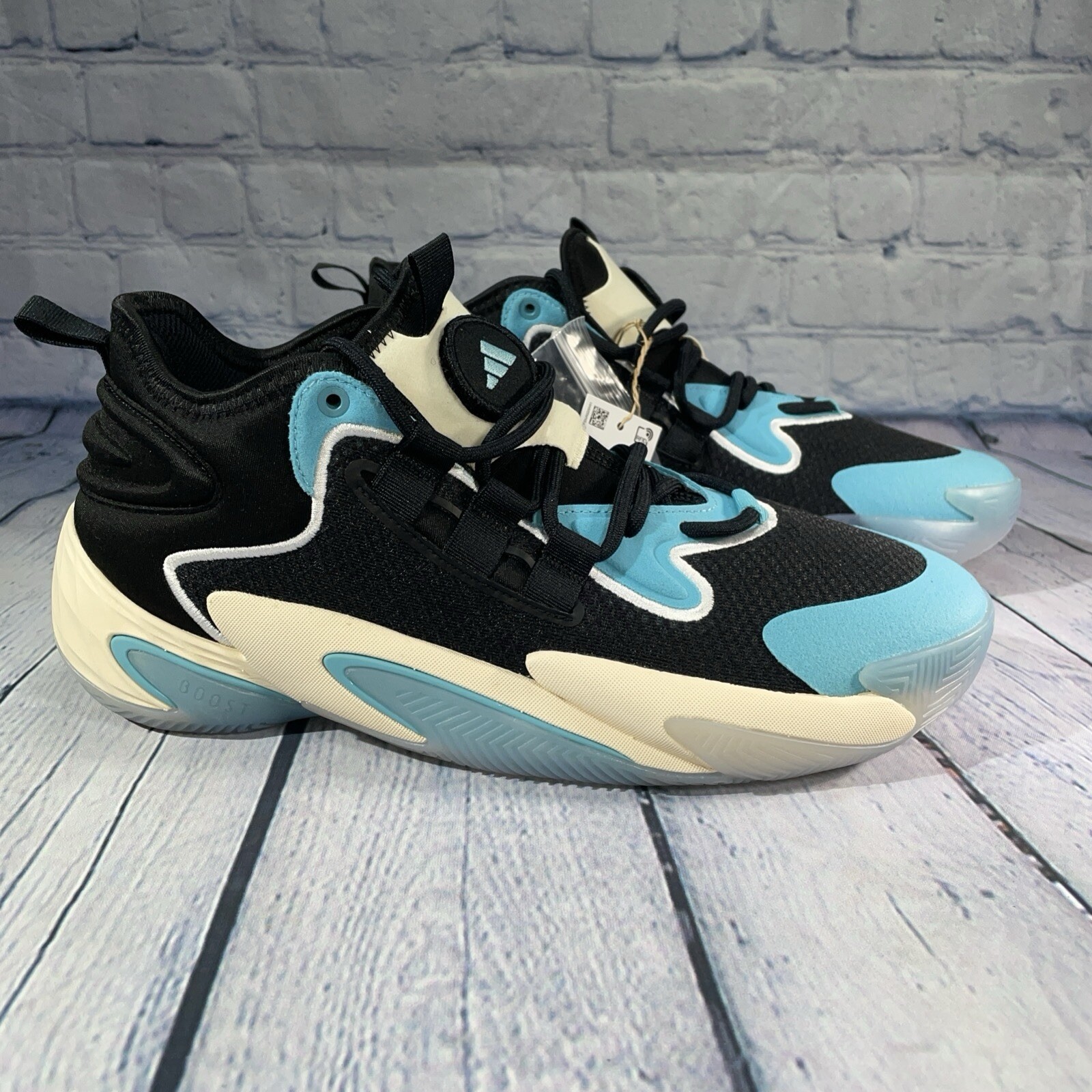 Adidas BYW Select Shoes Sneakers Core Black Preloved Blue IG4949 Mens Sz 11