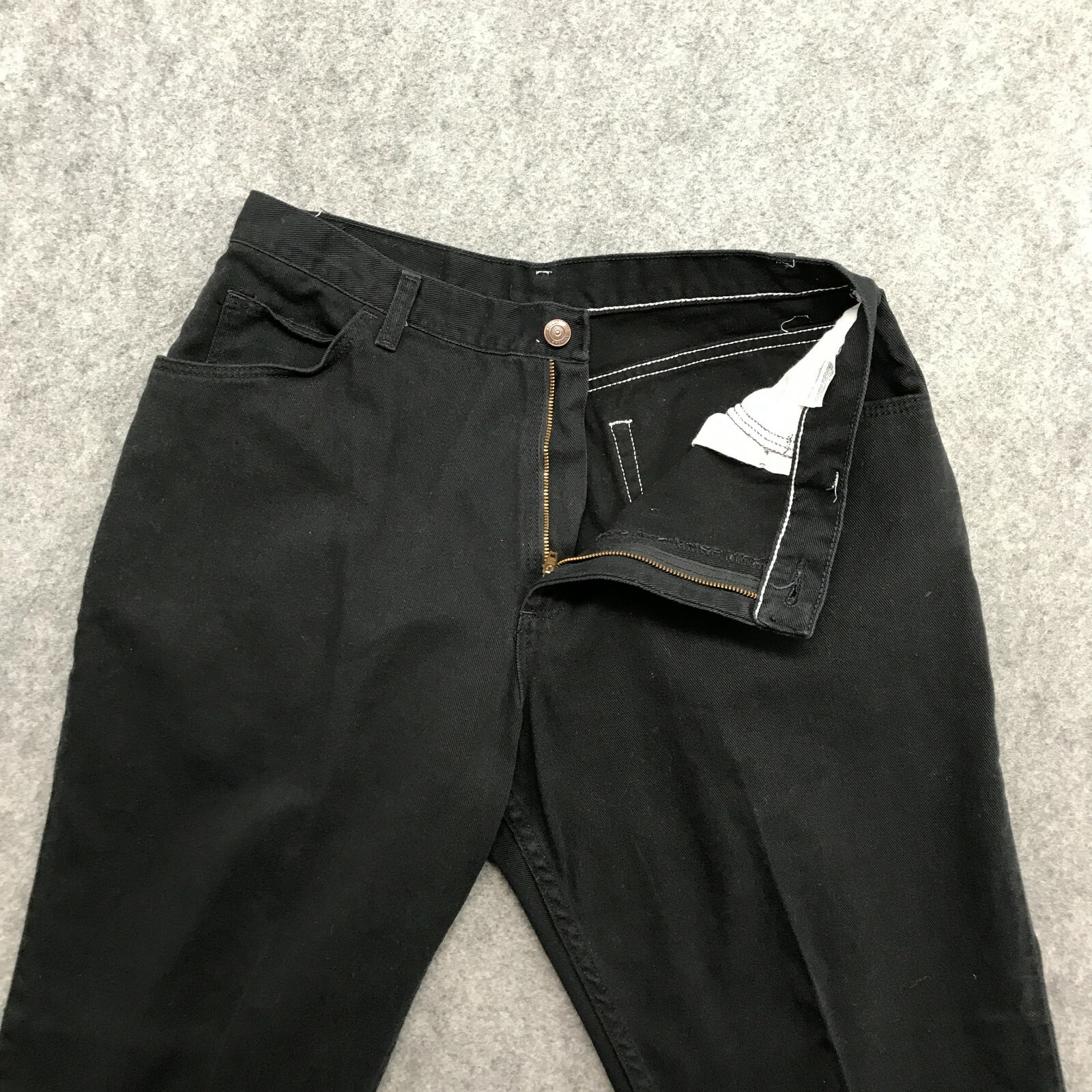 Gitano Jeans Women 18 Petite High Rise Denim Black Straight 5 Pocket 100% Cotton